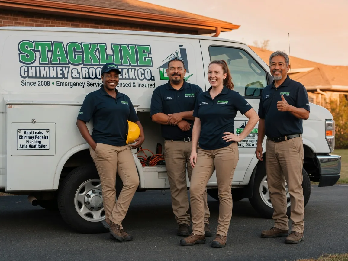 Chimney flashing repair company in Frazeysburg, OH